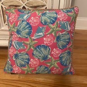 Cynthia Rowley seashell pillow